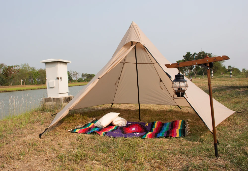 glamping teepee tent
