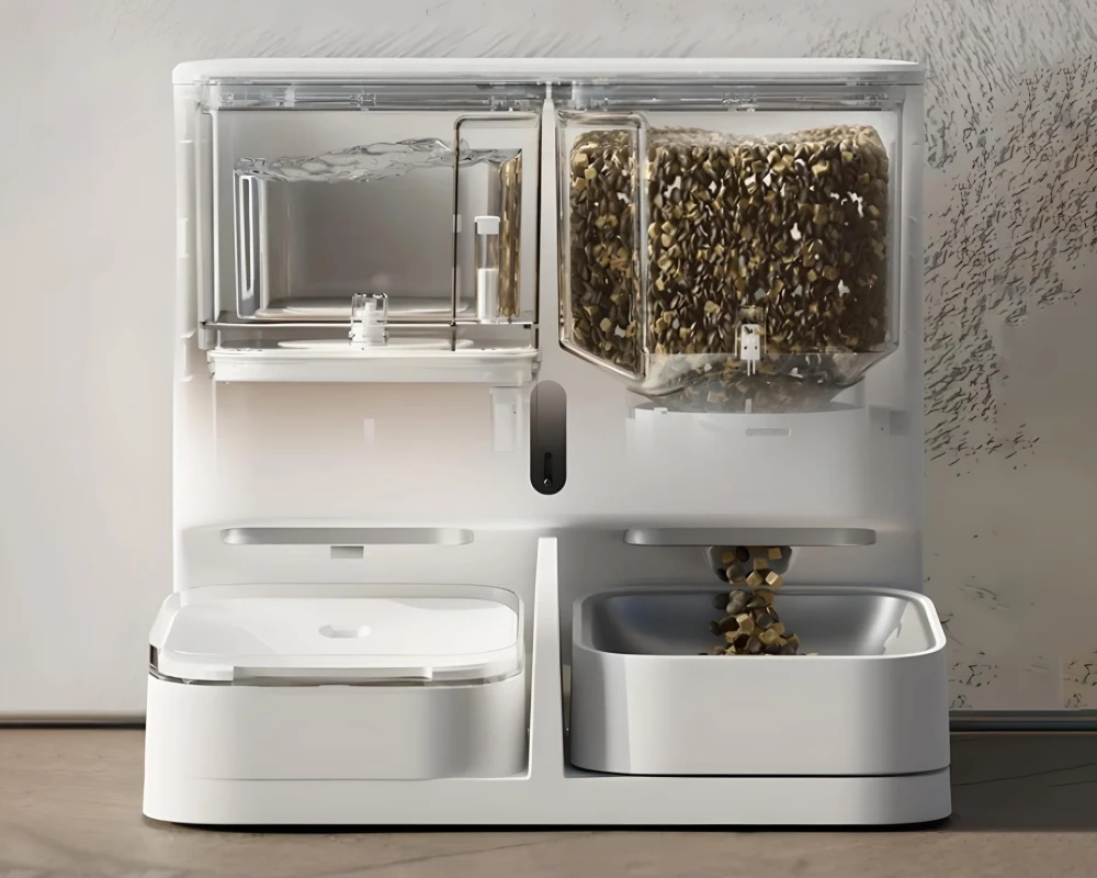 automatic electronic pet feeder
